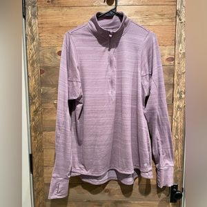 Apana 1/4 zip top sz L